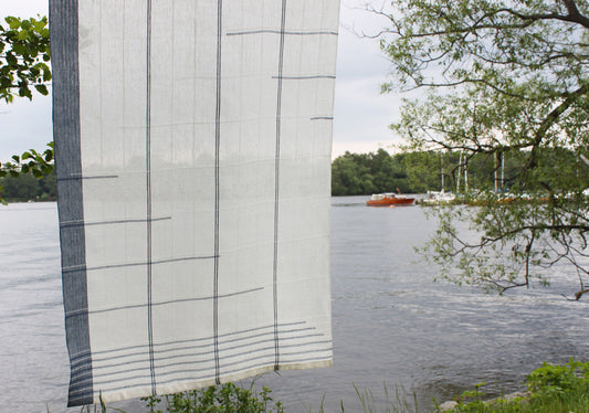リネンのカーテン（手織り ）