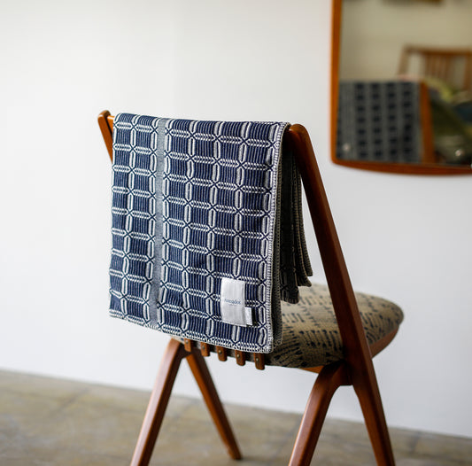 ブランケット [スウェーデン柄(カシミヤ混)]