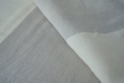 白リネンxシルバー
